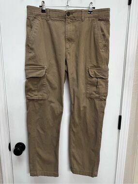 Sonoma Tan Cargo Pants with Flap Pockets